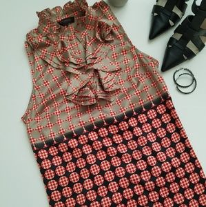 🌺 The Limited sleeveless ruffle blouse